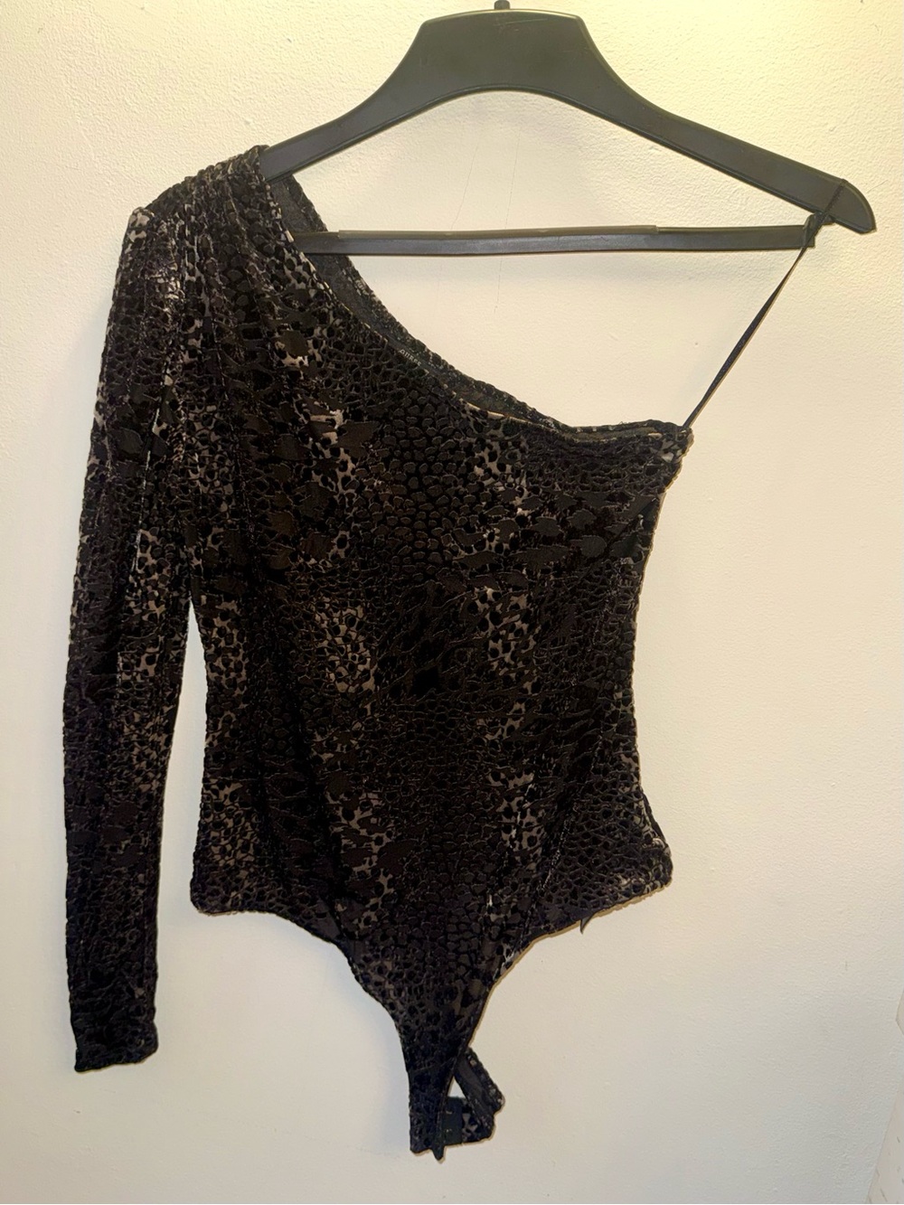 bebe Animal Print Bodysuit Size Small Y2K
